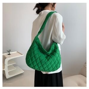Puffy Carryall Shoulder Bag